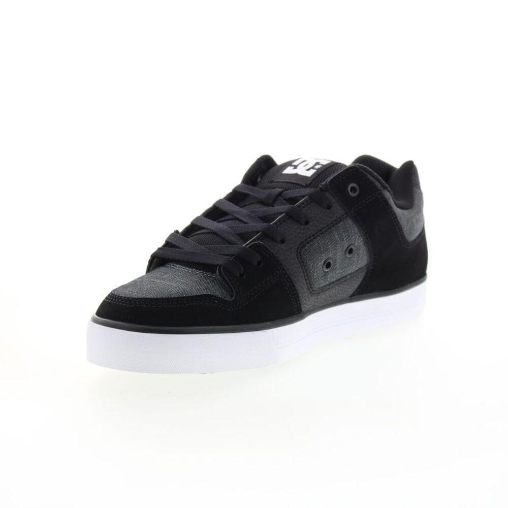 DC Mens Pure Black Shoes (NWT) - Picture 4 of 7
